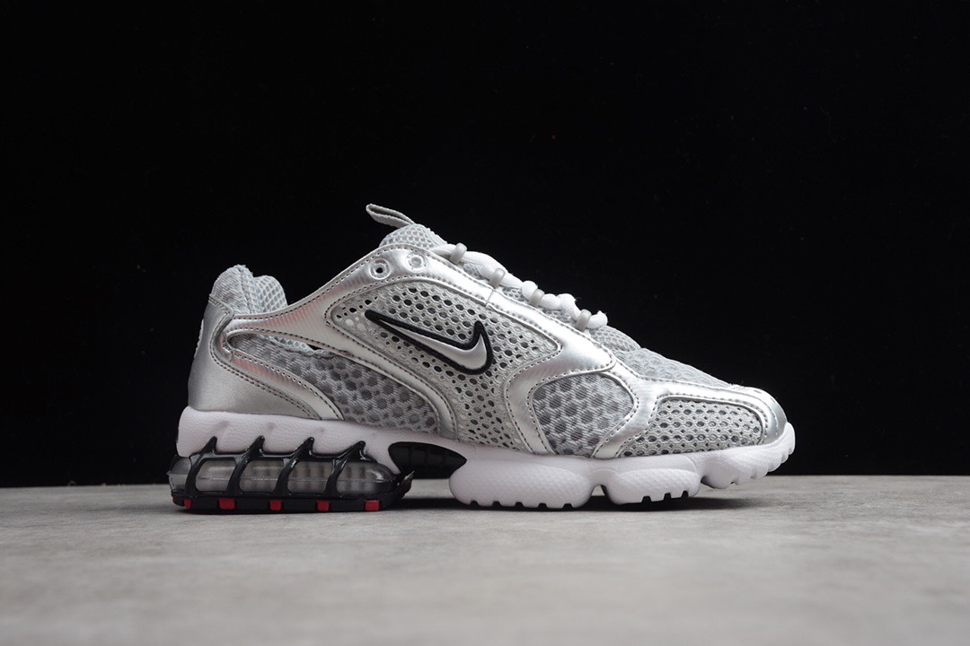 2020 Nike Air Zoom Spiridon Caged 2 Grey Silver Shoes